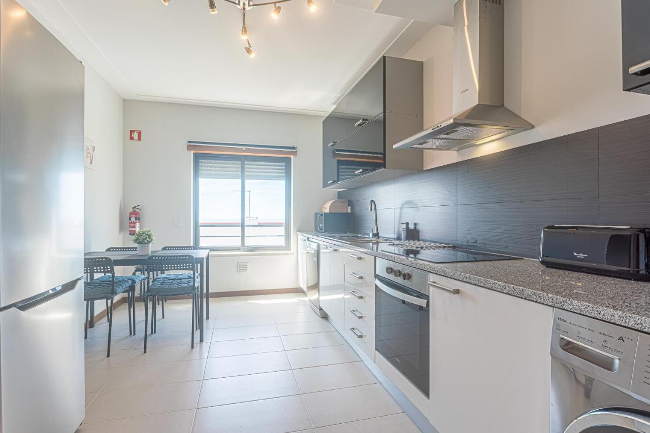 Apartamento T3 Mar Azul Daire Nazaré Dış mekan fotoğraf