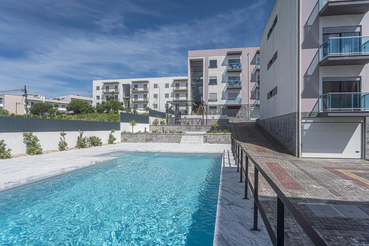 Apartamento T3 Mar Azul Daire Nazaré Dış mekan fotoğraf